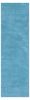 8' Blue Hand Woven Runner Rug
