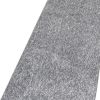 8' Gray Shag Hand Woven Runner Rug