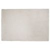 8' Ivory Shag Hand Woven Runner Rug