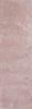 8' Pink Shag Hand Woven Runner Rug