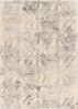 4' X 6' Gray And Ivory Diamond Area Rug