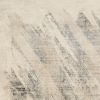 3' X 5' Gray And Ivory Abstract Distressed Area Rug