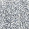 3' X 5' Slate Blue And Ivory Abstract Shag Hand Woven Area Rug