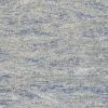 3' X 5' Blue And Beige Abstract Hand Tufted Area Rug