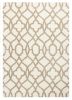 3' X 5' Beige and Ivory Area Rug