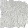 4' X 5' Gray Faux Fur Washable Area Rug