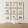 16" X 16" Champagne Gold Color Frame  Atmosphere (Set Of 9)