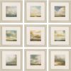 16" X 16" Champagne Gold Color Frame  Atmosphere (Set Of 9)
