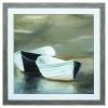 30" X 30" Woodtoned Frame Boat Friends
