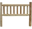 Natural Cedar Log Double Headboard