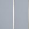 71" Gray Iron Folding Six Panel Screen Room Divider