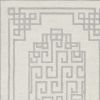 8' X 10' Gray and Ivory Wool Hand Tufted Area Rug