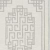 8' X 10' Gray and Ivory Wool Hand Tufted Area Rug