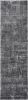 8' X 10' Gray And Dark Gray Abstract Distressed Area Rug