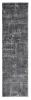 8' X 10' Gray And Dark Gray Abstract Distressed Area Rug