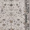 10' X 13' Gray and Ivory Area Rug