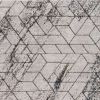 7' X 10' Ivory And Brown Geometric Area Rug