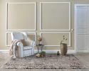 4' X 5' Beige And Gray Abstract Distressed Area Rug