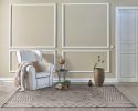 5' X 8' Beige And Brown Abstract Area Rug