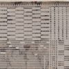 5' X 8' Beige And Brown Abstract Area Rug