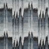 3' X 5' Ivory Blue And Gray Abstract Area Rug