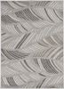 2' X 3' Beige And Brown Tropical Botanical Area Rug