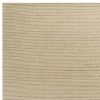 7' X 10' Tan and Ivory Wool Hand Woven Area Rug