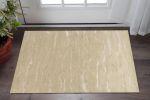 3' X 5' Beige And Ivory Abstract Hand Tufted Area Rug