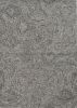 5' X 7' Gray And Dark Gray Abstract Hand Tufted Area Rug