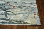 8' Beige Ivory And Brown Seashell and Coral Hand Tufted Round Rug