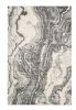 5' X 8' Gray And Ivory Abstract Area Rug