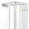 7" Clear Bud Lead Free Crystal Table Vase