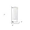 7" Clear Bud Lead Free Crystal Table Vase