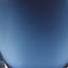 8" Midnight Blue And Clear Oval Crystal Glass Table Vase