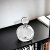 5" Clear Crystal Decorative Perfume Bottle
