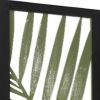 67" Green Solid Wood Panel Screen Room Divider