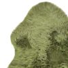 2' X 3' Sage New Zealand Lambs Wool Area Rug