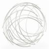 26" X 26" Silver Metal Circle