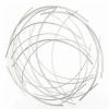 26" X 26" Silver Metal Circle