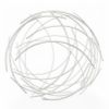 26" X 26" Silver Metal Circle