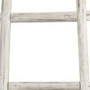 59" X 18" White Wood Hanging Dimensional Sculpture