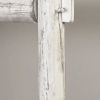 72" X 18" White Wood