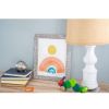 24" x 36" White Solid Wood Hanging Picture Frame