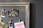 18" x 24" Gray Solid Wood Hanging Picture Frame