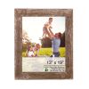 13" x 19" Espresso Solid Wood Hanging Picture Frame
