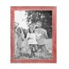 11" x 14" Red Solid Wood Hanging Picture Frame