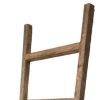 65" X 17" Gray Wood Hanging Dimensional Sculpture