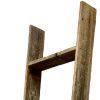 60" X 13" Gray Wood Hanging Dimensional Sculpture