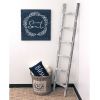 72" X 16" White Wood Hanging Dimensional Sculpture
