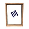 24" x 36" Gray Distressed Wood Hanging or Tabletop Picture Frame